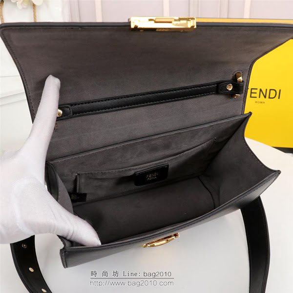FENDI女包 升級版FENDI 2019最新早春走秀系列 KANI手袋 F0175 芬迪女斜挎包  fdz2026